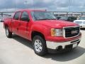 2010 Fire Red GMC Sierra 1500 SLE Crew Cab 4x4  photo #2