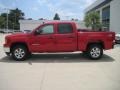 2010 Fire Red GMC Sierra 1500 SLE Crew Cab 4x4  photo #3