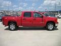 2010 Fire Red GMC Sierra 1500 SLE Crew Cab 4x4  photo #4