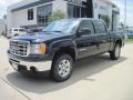 2010 Onyx Black GMC Sierra 1500 SLE Crew Cab 4x4  photo #1