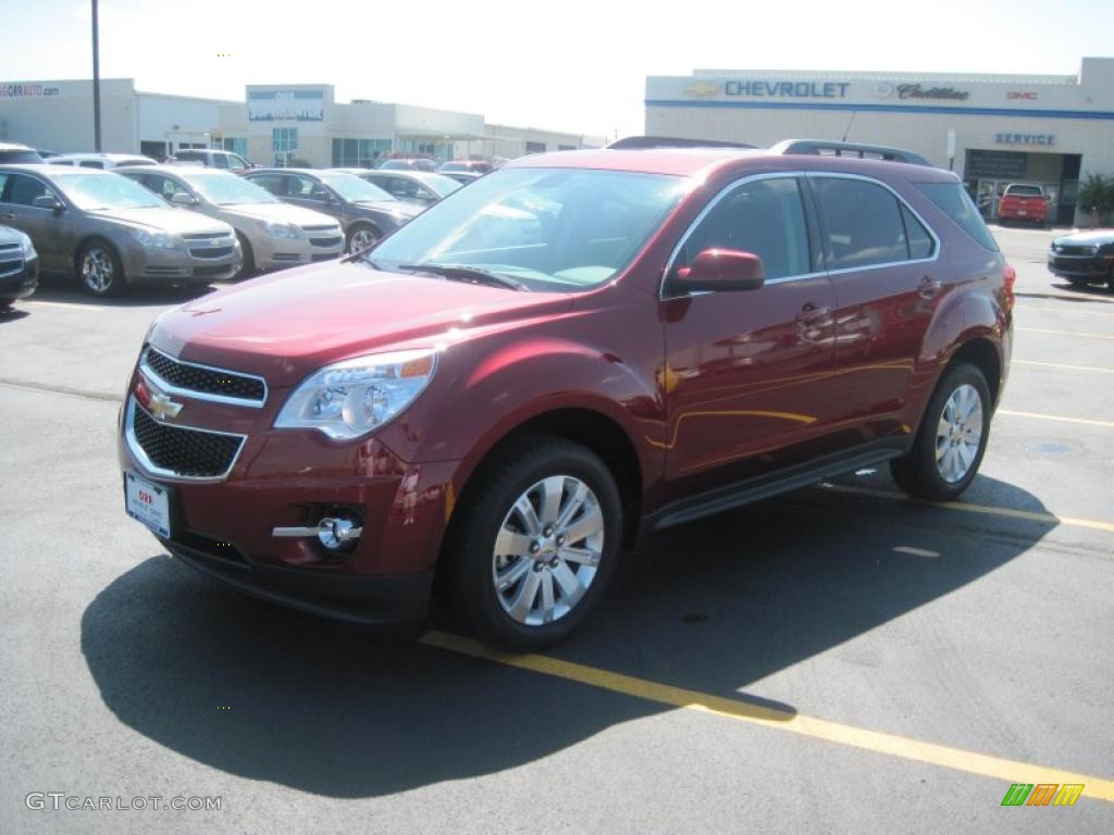 2010 Equinox LT - Cardinal Red Metallic / Jet Black photo #1