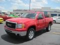 Fire Red 2010 GMC Sierra 1500 SLE Regular Cab 4x4