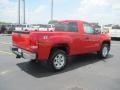 2010 Fire Red GMC Sierra 1500 SLE Regular Cab 4x4  photo #4