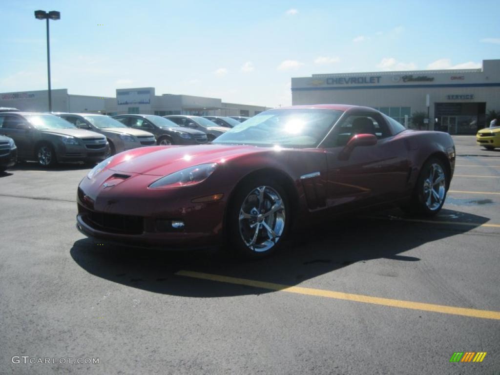 2011 Corvette Grand Sport Coupe - Crystal Red Tintcoat Metallic / Cashmere photo #1