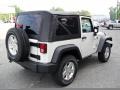 2010 Stone White Jeep Wrangler Sport 4x4  photo #4