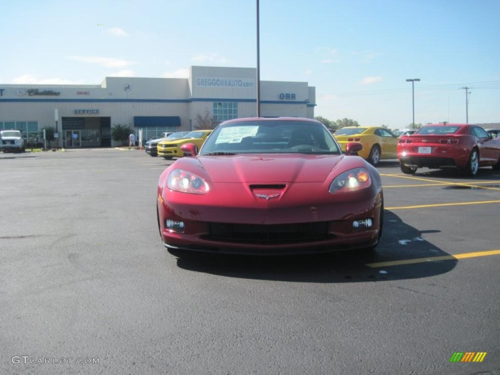 2011 Corvette Grand Sport Coupe - Crystal Red Tintcoat Metallic / Cashmere photo #2