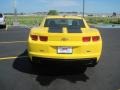 2011 Rally Yellow Chevrolet Camaro LS Coupe  photo #5