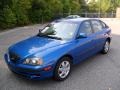 2005 Tidal Wave Blue Hyundai Elantra GLS Hatchback  photo #1