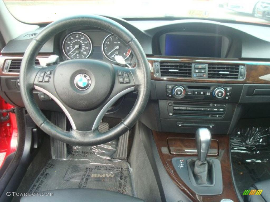2007 3 Series 335i Sedan - Crimson Red / Black photo #12