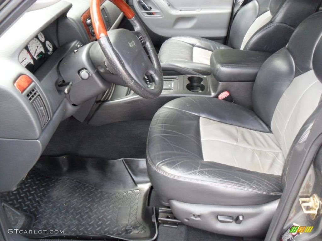 2004 Grand Cherokee Overland 4x4 - Graphite Metallic / Dark Slate Gray photo #7