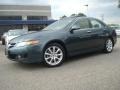 2006 Deep Green Pearl Acura TSX Sedan  photo #2