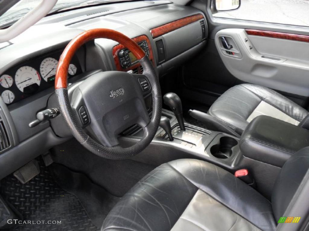 2004 Grand Cherokee Overland 4x4 - Graphite Metallic / Dark Slate Gray photo #27