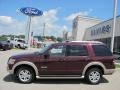 Dark Cherry Metallic - Explorer Eddie Bauer 4x4 Photo No. 2