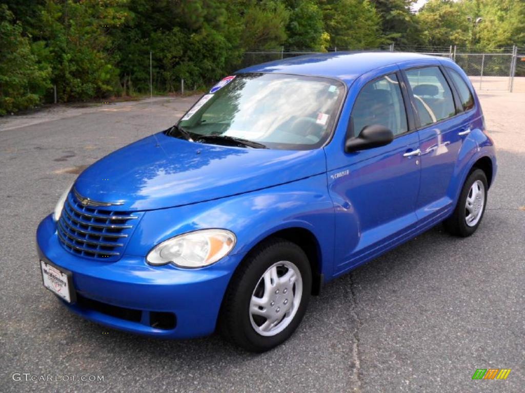 2006 PT Cruiser  - Electric Blue Pearl / Pastel Slate Gray photo #1