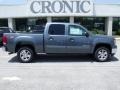 2010 Stealth Gray Metallic GMC Sierra 1500 SLE Crew Cab  photo #1