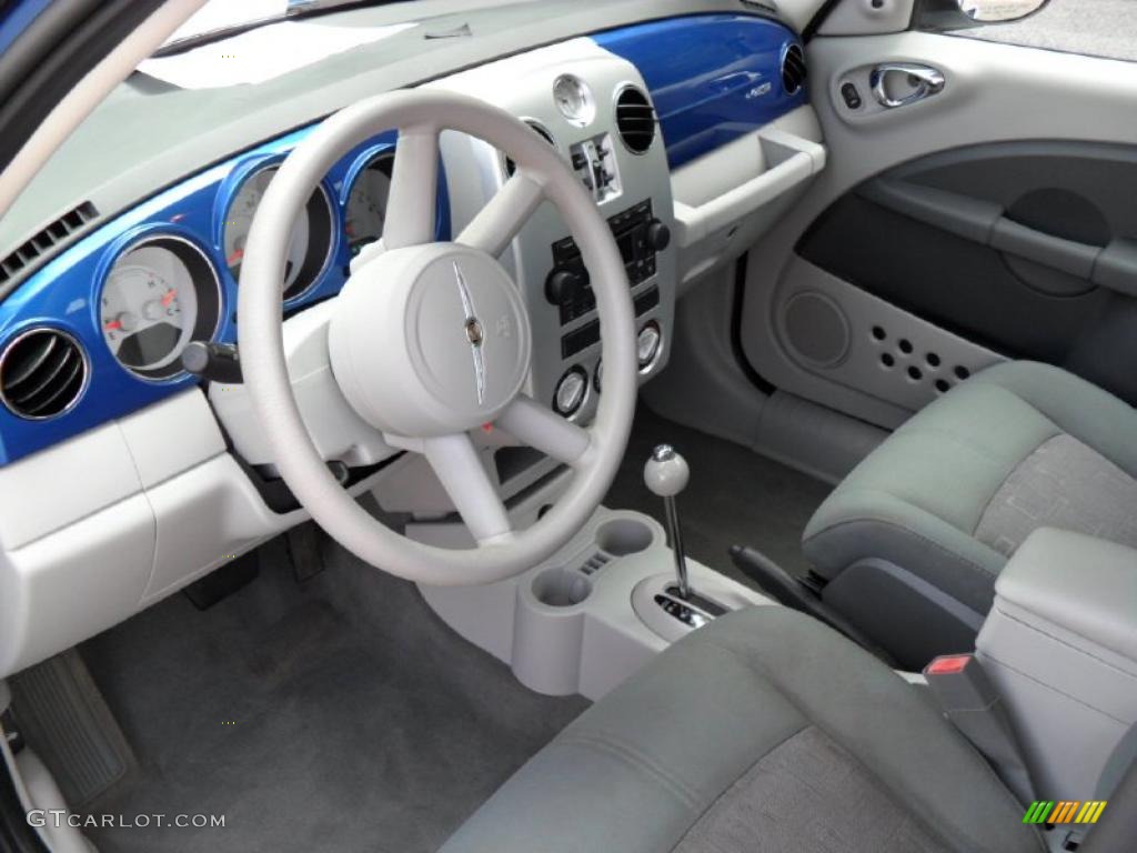 2006 PT Cruiser  - Electric Blue Pearl / Pastel Slate Gray photo #26