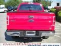 2010 Vermillion Red Ford F150 XLT SuperCab 4x4  photo #7