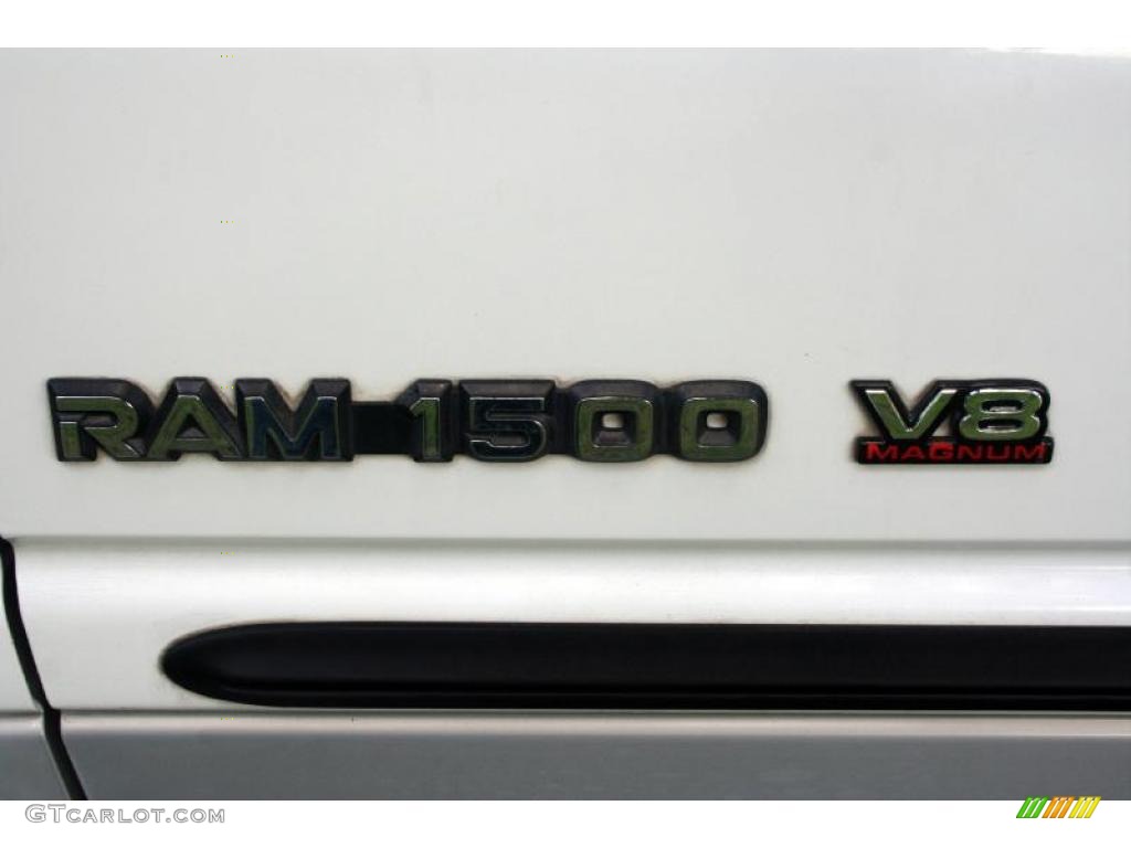 1998 Ram 1500 Laramie SLT Extended Cab 4x4 - Bright White / Gray photo #48