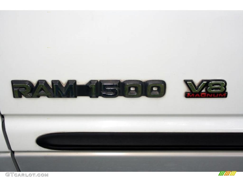 1998 Ram 1500 Laramie SLT Extended Cab 4x4 - Bright White / Gray photo #89