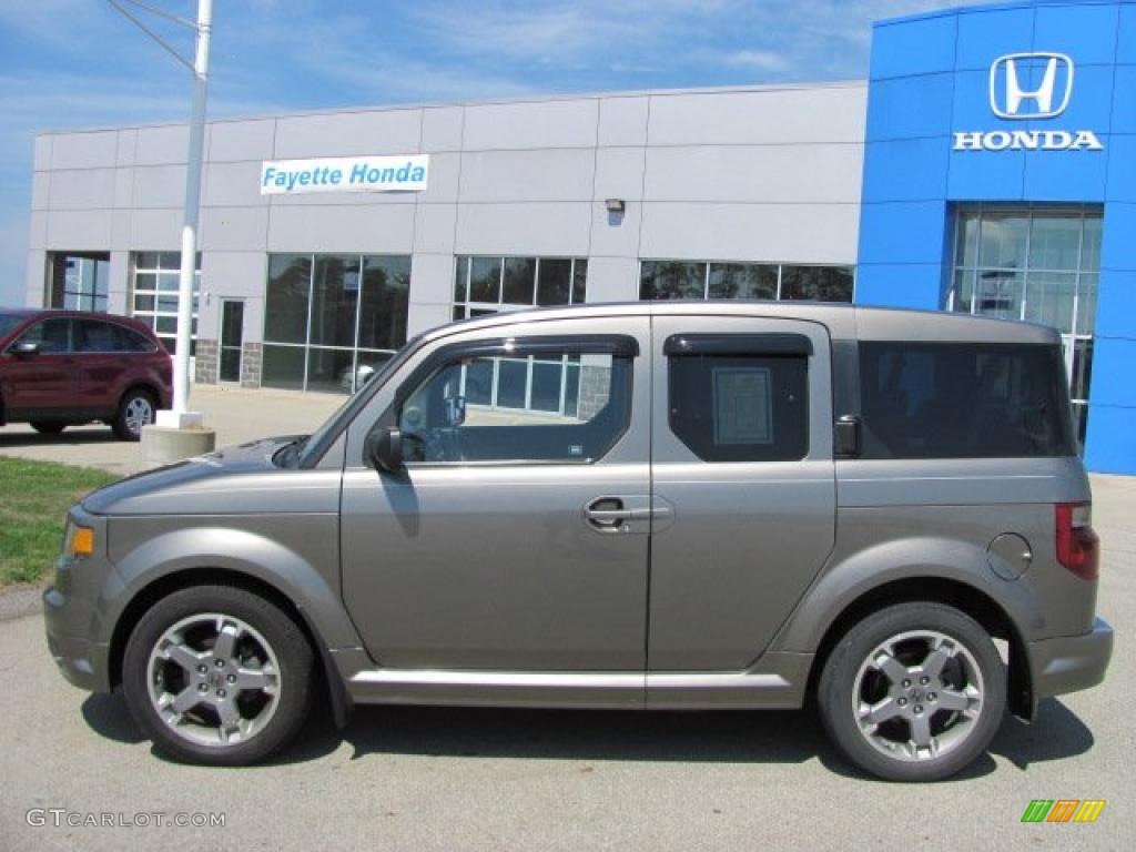 2007 Element SC - Galaxy Gray Metallic / Black/Tribal photo #2