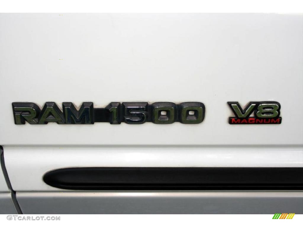 1998 Ram 1500 Laramie SLT Extended Cab 4x4 - Bright White / Gray photo #90