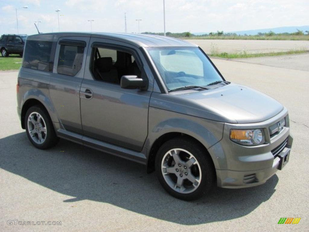 2007 Element SC - Galaxy Gray Metallic / Black/Tribal photo #5