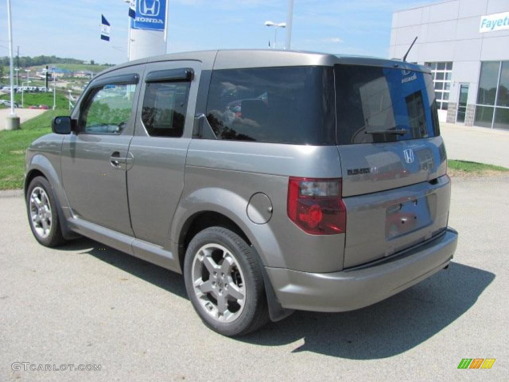 2007 Element SC - Galaxy Gray Metallic / Black/Tribal photo #10