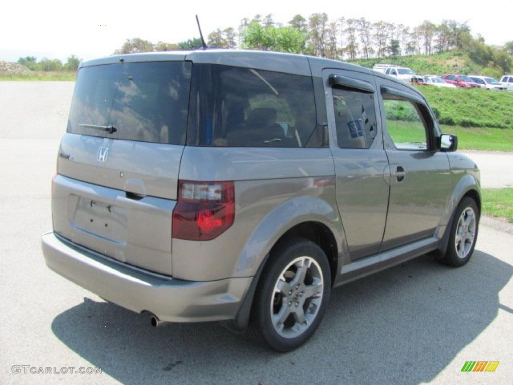 2007 Element SC - Galaxy Gray Metallic / Black/Tribal photo #11