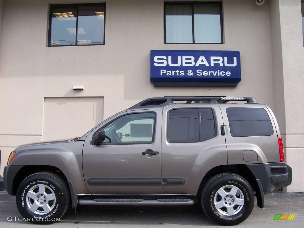 2006 Xterra S 4x4 - Granite Metallic / Steel/Graphite photo #6