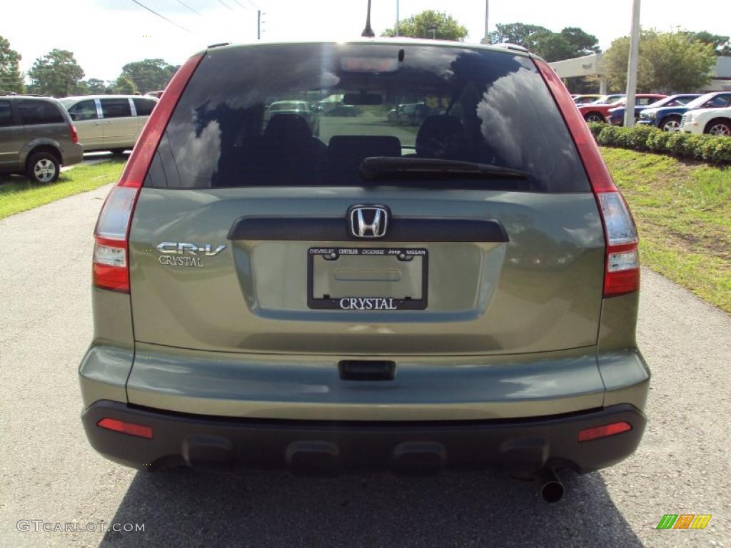 2008 CR-V LX - Green Tea Metallic / Ivory photo #8