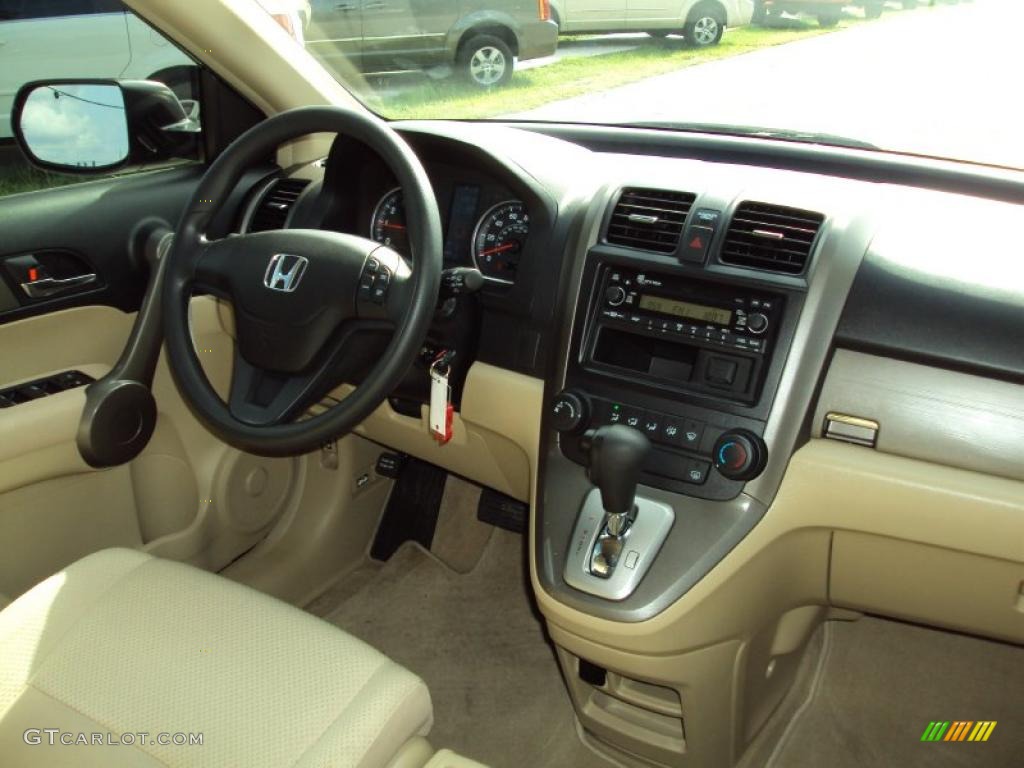 2008 CR-V LX - Green Tea Metallic / Ivory photo #12