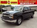 Dark Green Metallic 2004 Chevrolet Silverado 1500 Work Truck Extended Cab