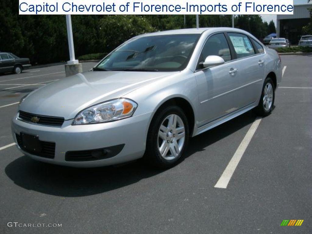 2010 Impala LT - Silver Ice Metallic / Gray photo #1