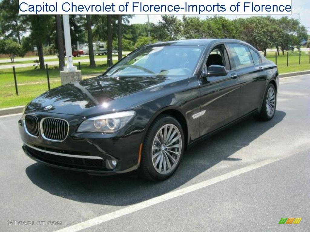 2011 7 Series 750Li Sedan - Jet Black / Black photo #1