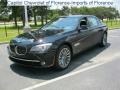 2011 Jet Black BMW 7 Series 750Li Sedan  photo #1