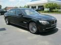 2011 Jet Black BMW 7 Series 750Li Sedan  photo #2