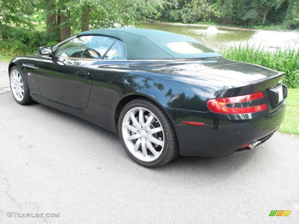 2006 DB9 Volante - British Racing Green / Sandstorm photo #4