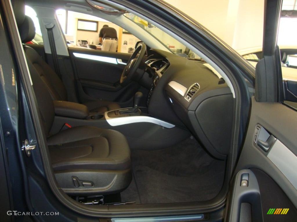2011 A4 2.0T quattro Sedan - Meteor Grey Pearl / Black photo #15
