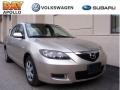 2008 Shimmering Sand Metallic Mazda MAZDA3 i Sport Sedan  photo #1