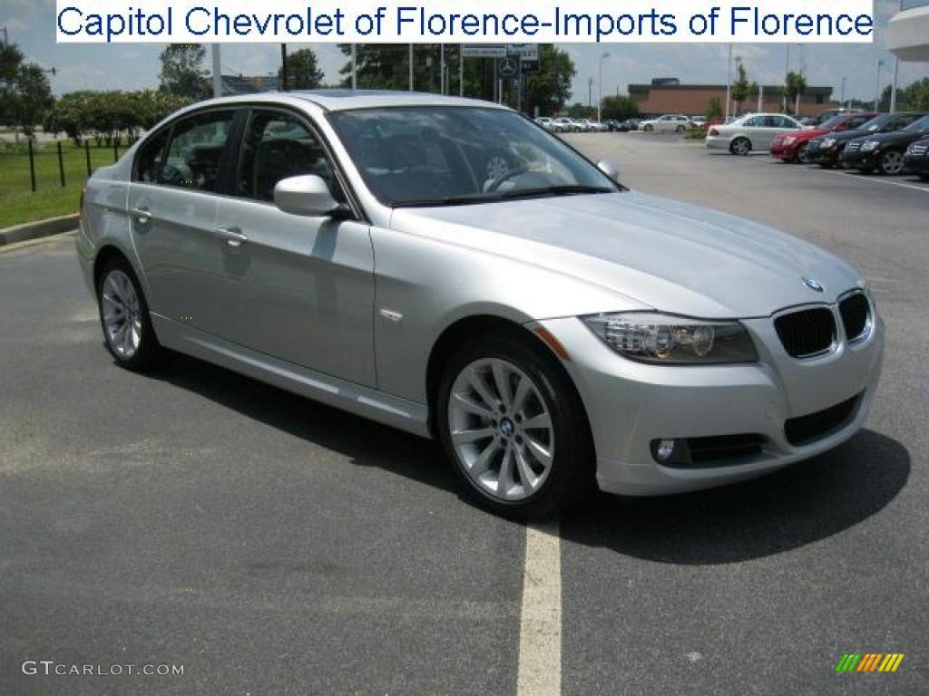 2011 3 Series 328i Sedan - Titanium Silver Metallic / Gray Dakota Leather photo #1
