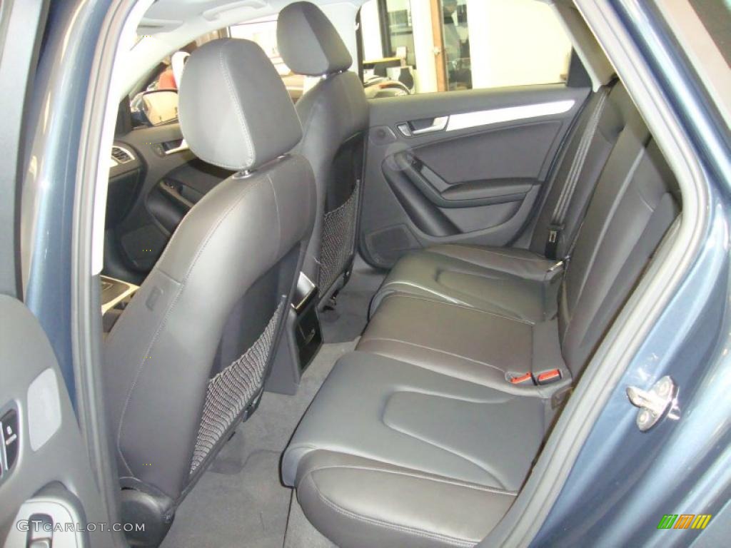 2011 A4 2.0T quattro Sedan - Meteor Grey Pearl / Black photo #19