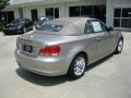 2011 Cashmere Silver Metallic BMW 1 Series 128i Convertible  photo #2