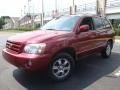 Sundown Red Pearl - Highlander V6 4WD Photo No. 1