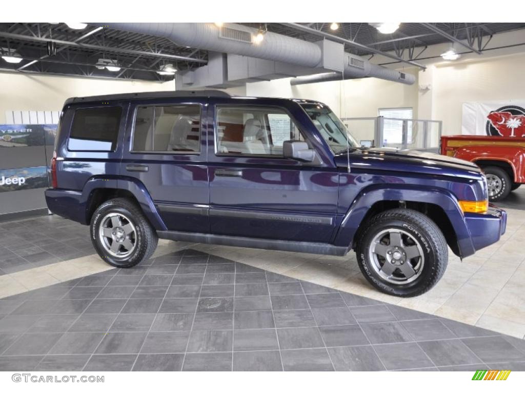 2006 Commander  - Midnight Blue Pearl / Khaki photo #3