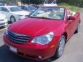 2010 Inferno Red Crystal Pearl Chrysler Sebring Limited Convertible  photo #1