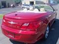 2010 Inferno Red Crystal Pearl Chrysler Sebring Limited Convertible  photo #12