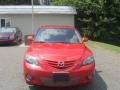 2004 Velocity Red Mazda MAZDA3 s Hatchback  photo #2