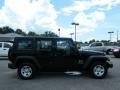 2009 Black Jeep Wrangler Unlimited X  photo #6