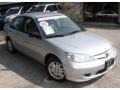 Satin Silver Metallic - Civic LX Sedan Photo No. 3