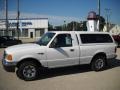 Oxford White - Ranger XLT Regular Cab Photo No. 2